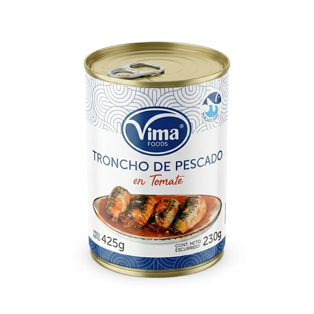 Troncho de Pescado en Tomate. 425 g.