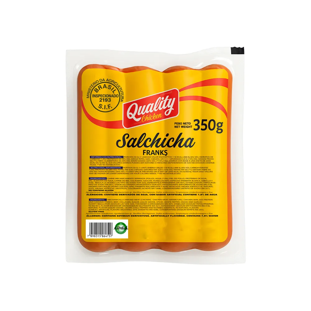 Salchichas Condimentadas 350 g.