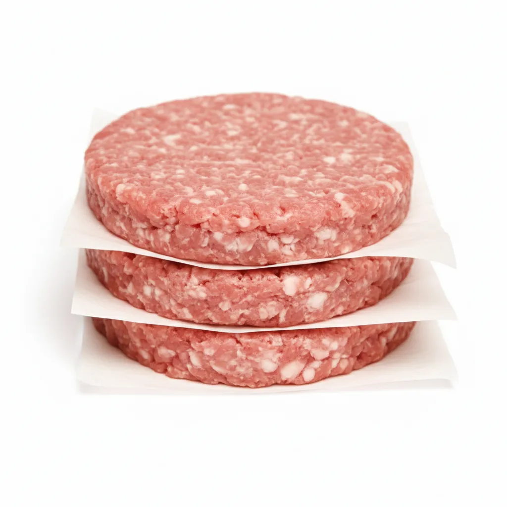 Hamburguesa Mixta con carne de Cerdo. (3 Unidades)