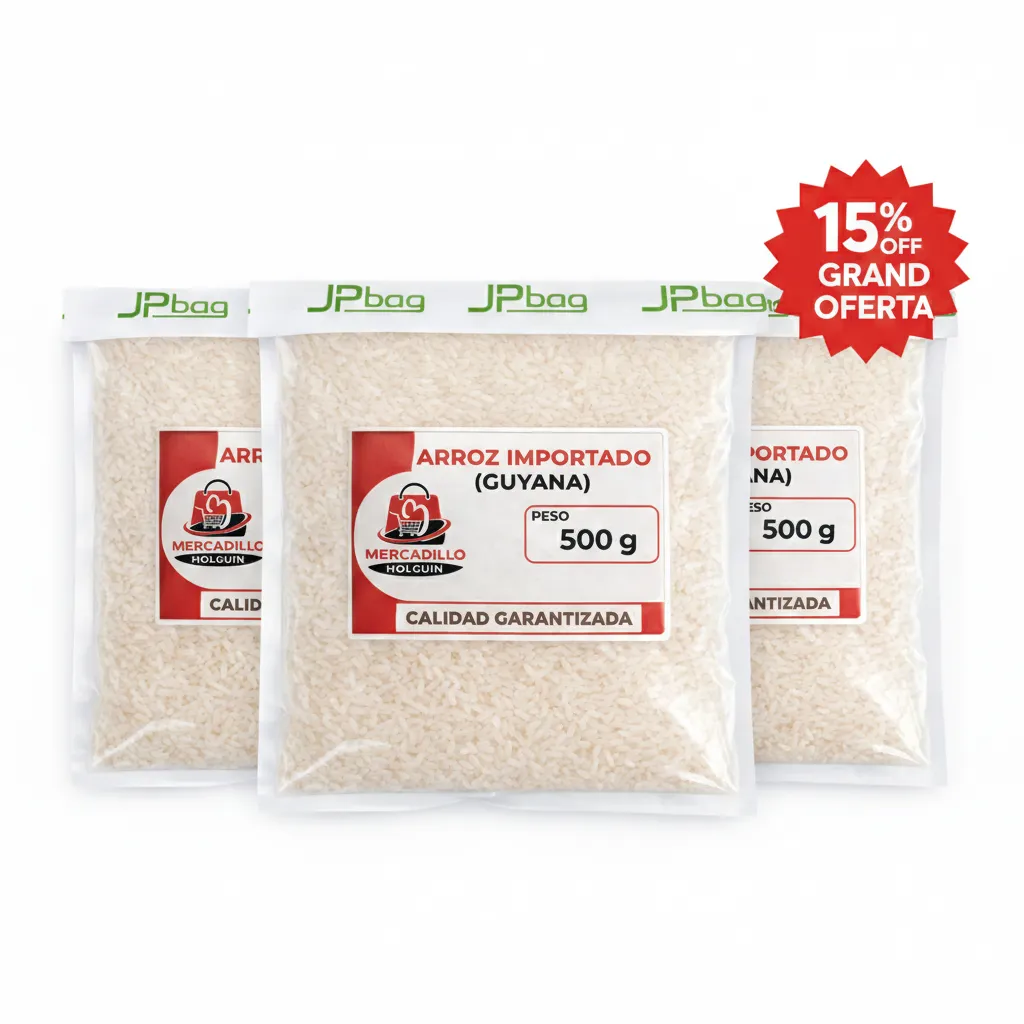 Arroz Importado Guyana 500g. (3 Unidades - 15% Descuento)