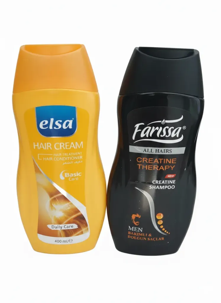 Champú y Acondicionador ELSA 400 ml. (Black)