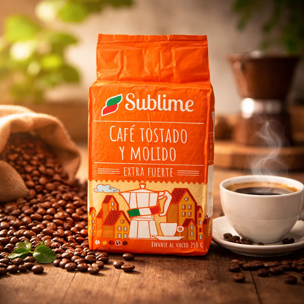 Café Tostado y Molido SUBLIME 260 g.